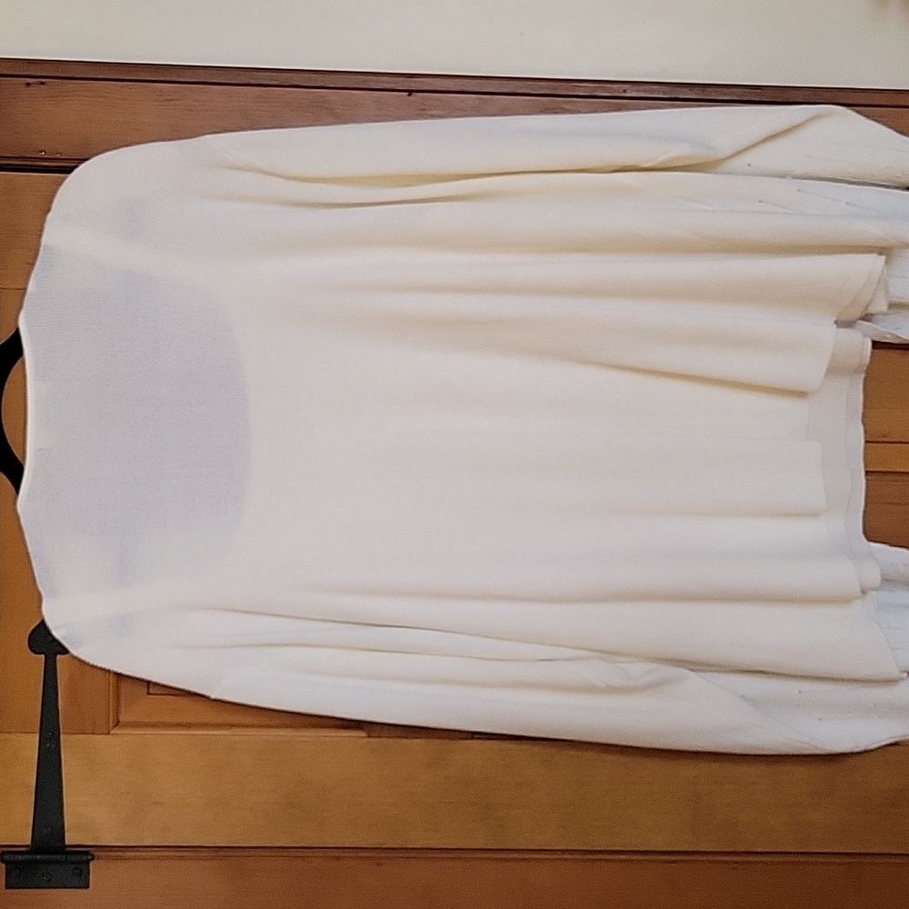 BEAD EMBELLISHED CREAM SWEATER SET - Picture 7 of 11